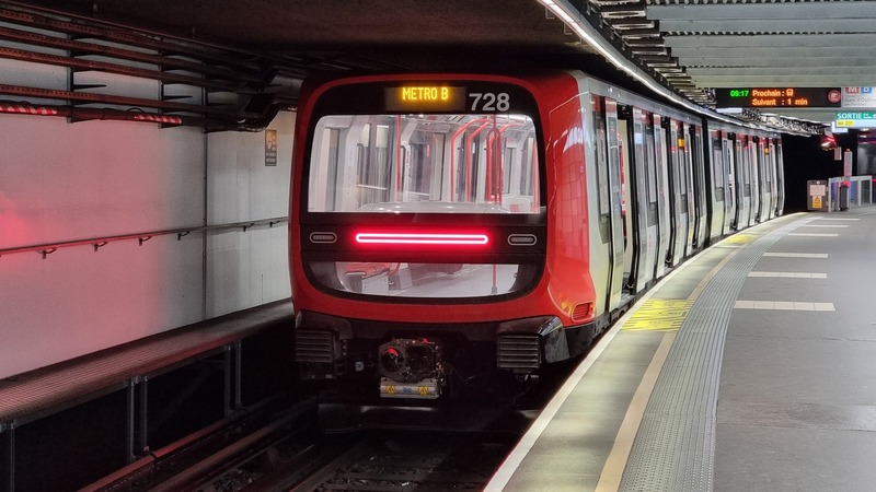 La Ligne B Du Métro Lyonnais Sera à L’arrêt Total Tout Le Week-end ...