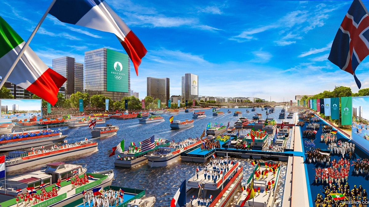JO 2024 une centaine de bateaux navigueront sur la Seine lors de la