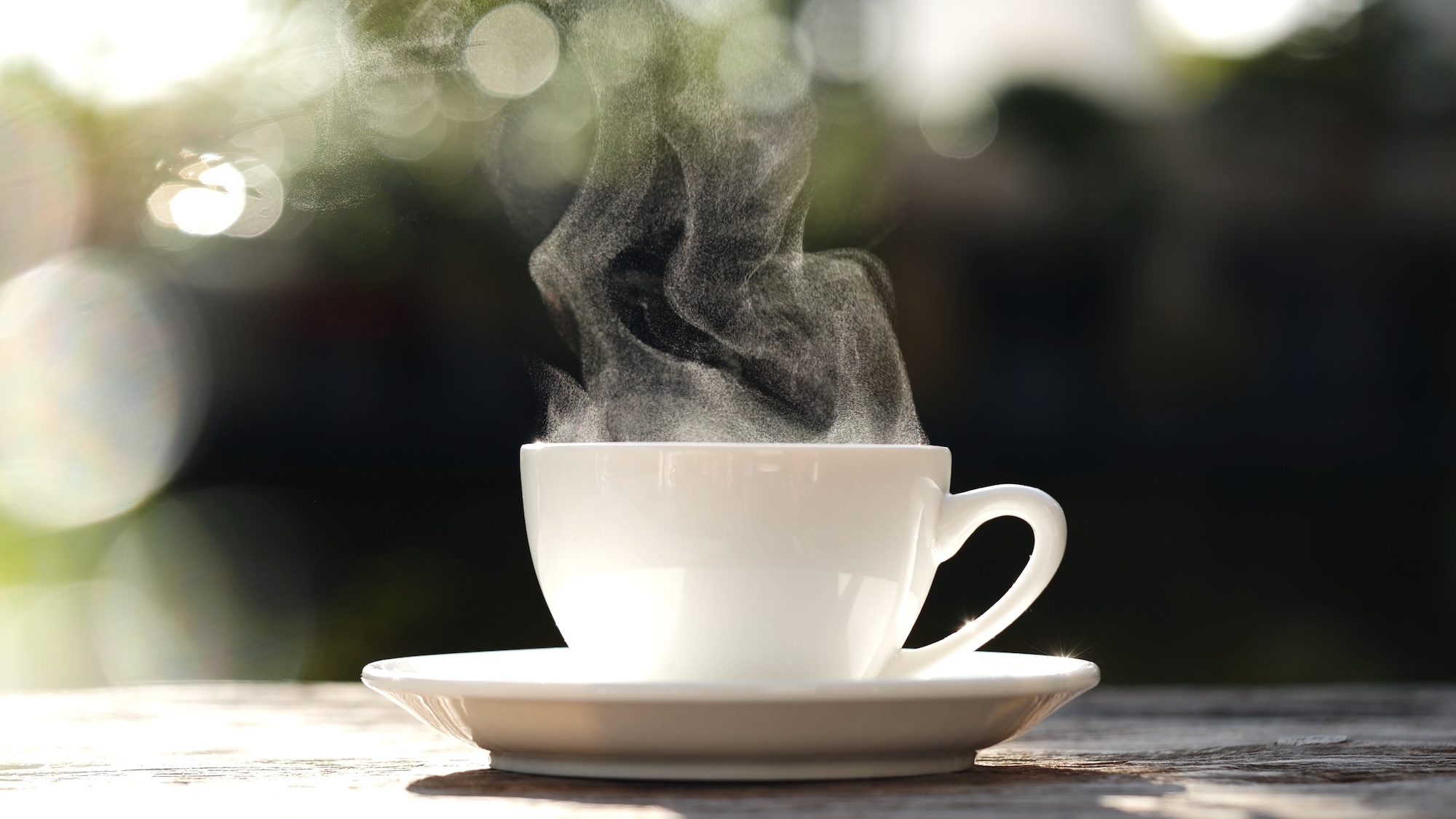 Tasse à café activée par la chaleur –