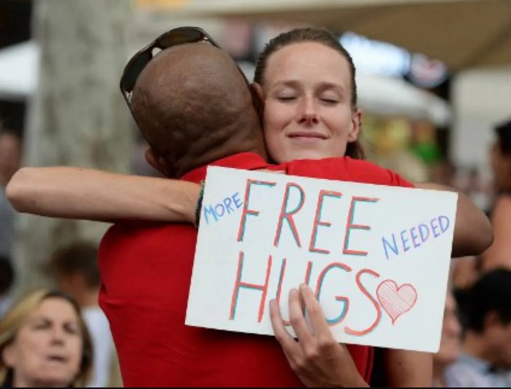 free hugs bordeaux câlins gratuits