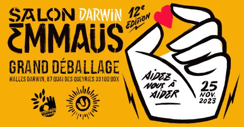 grand salon emmaus bordeaux darwin vente solidaire