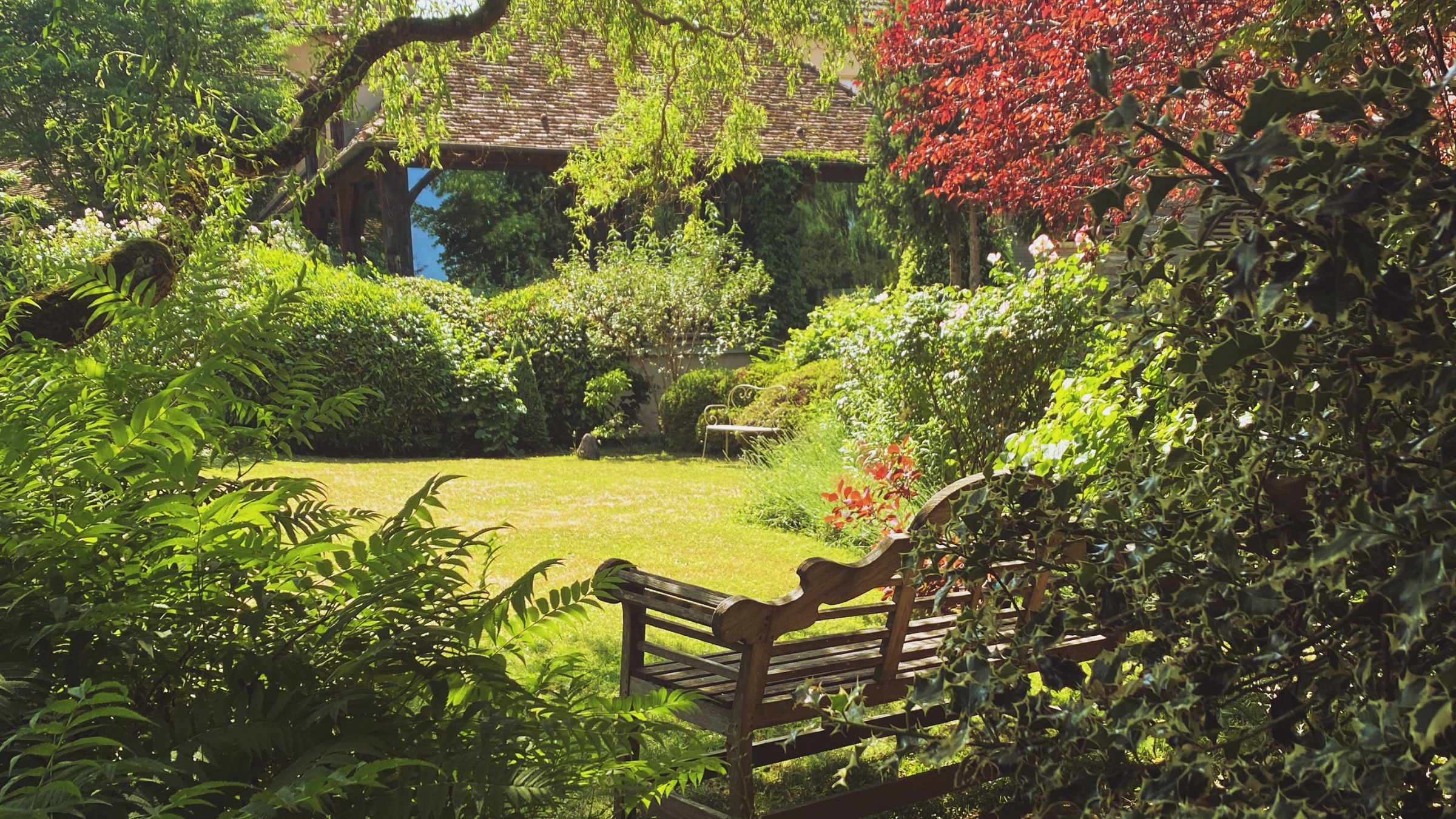 Bernard Loiseau Salieu jardin