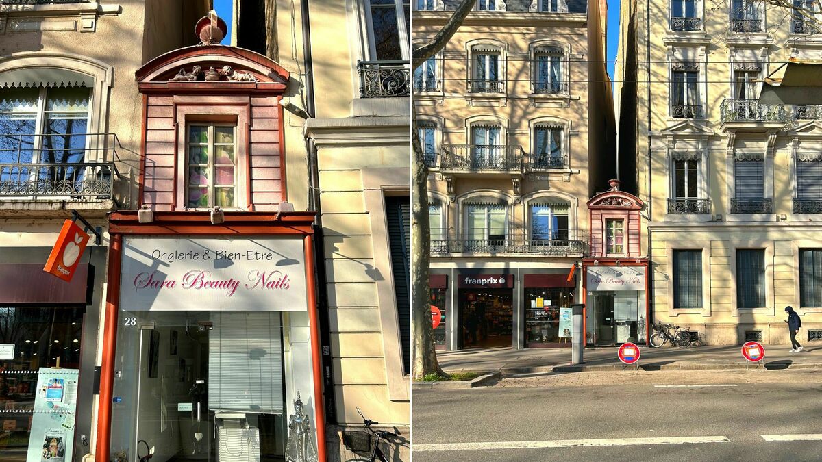 Voici la plus petite maison de Lyon qui se cache au coeur du 6e | Le Bonbon
