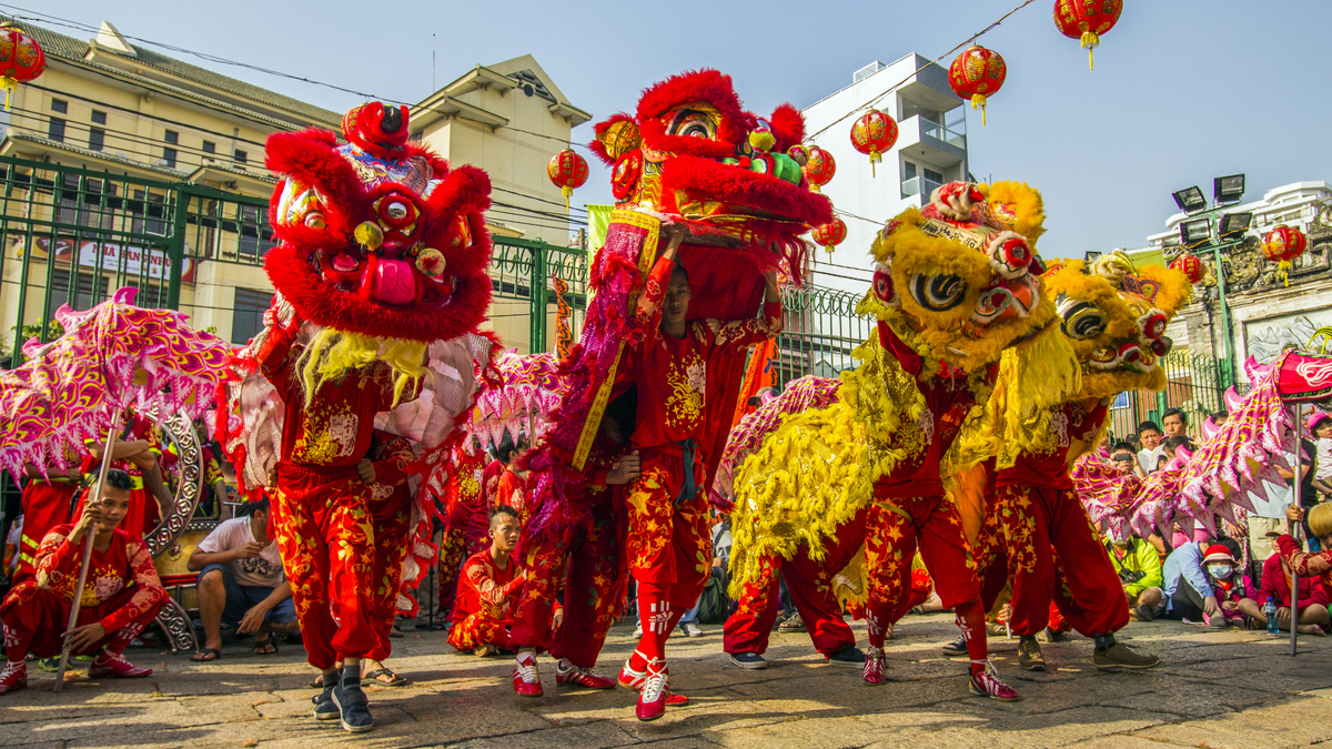 Une Grande F te Pour Le Nouvel An Chinois Dans Les Rues De Lyon Ce