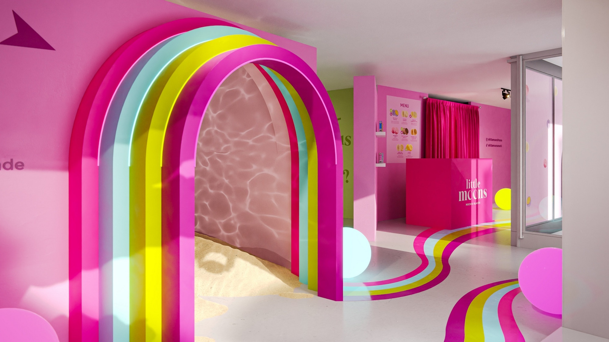 Un pop-up immersif consacré aux mochis glacés s’installe à Paris little-moons