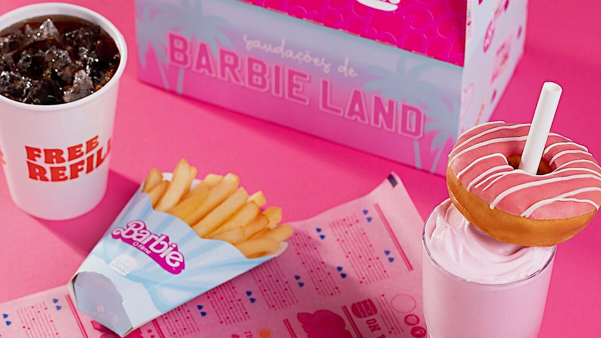 Zara, Burger King, Starbucks… É o choro da Barbie que domina as marcas Le Bonbon