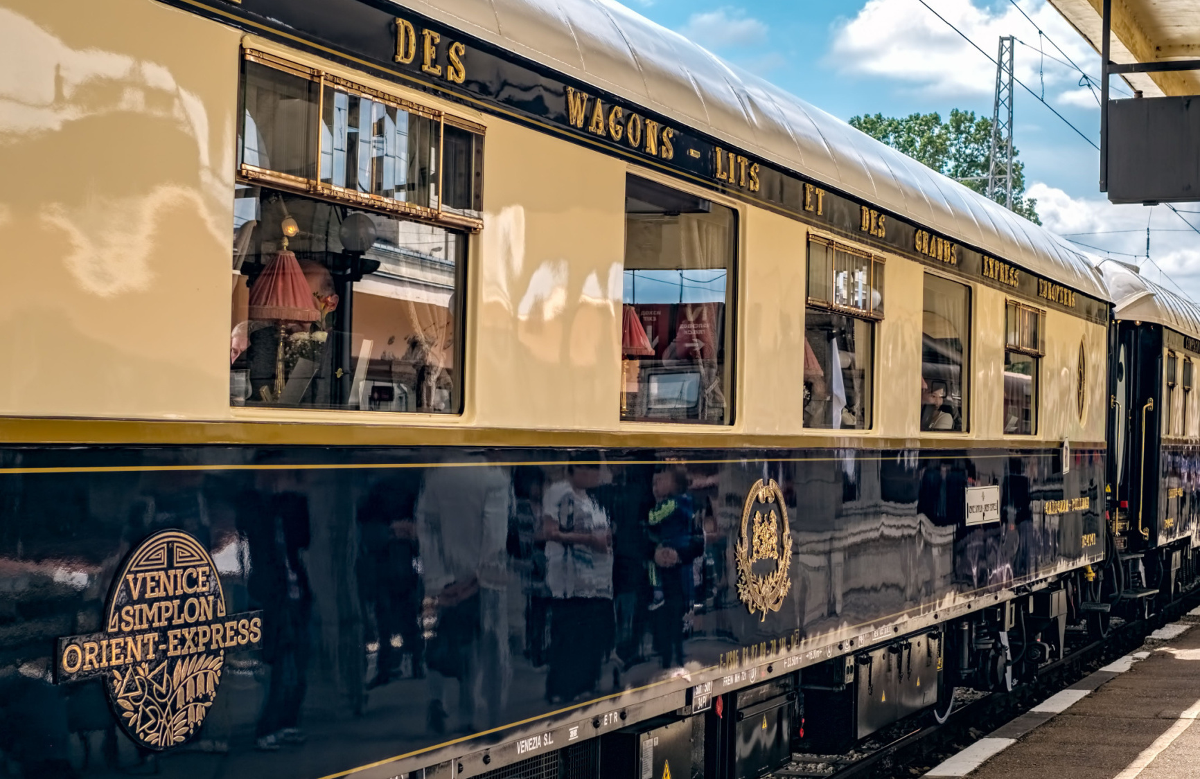 The Venice Simplon-Orient-Express is arriving very soon for