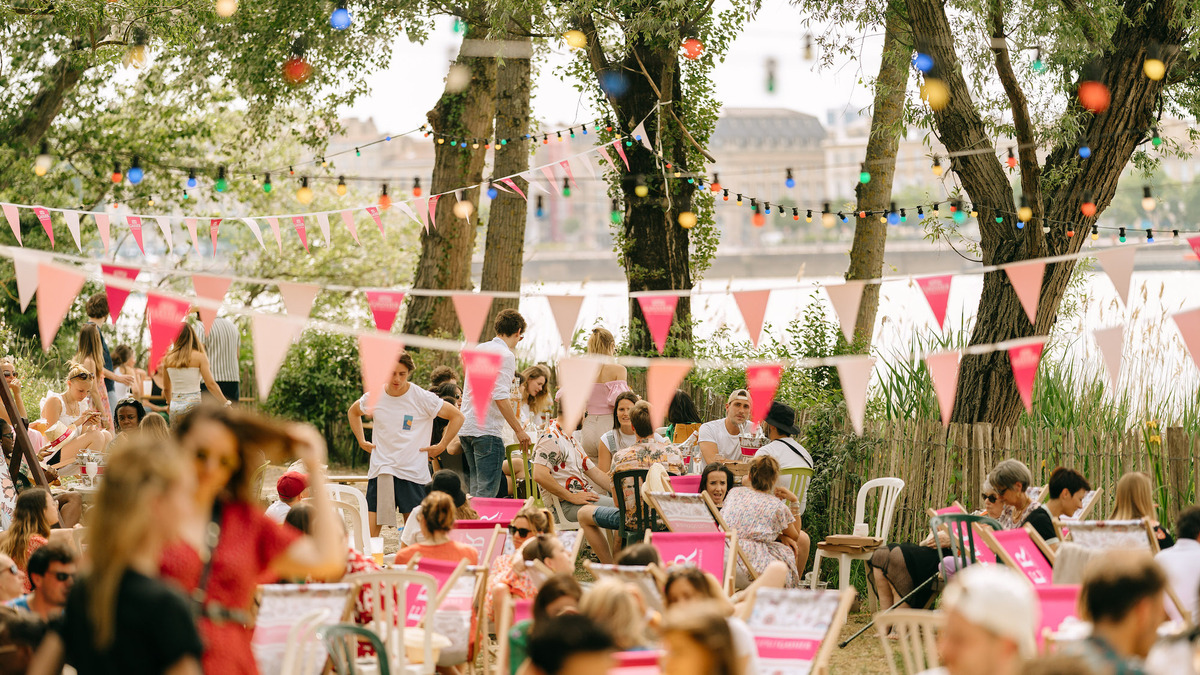 Bordeaux : Un Open Air rosé gratuit sur une guinguette en bord de ...