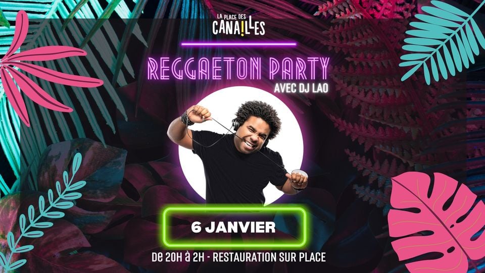 Soirée Reggaeton à la Place des Canailles à Marseille