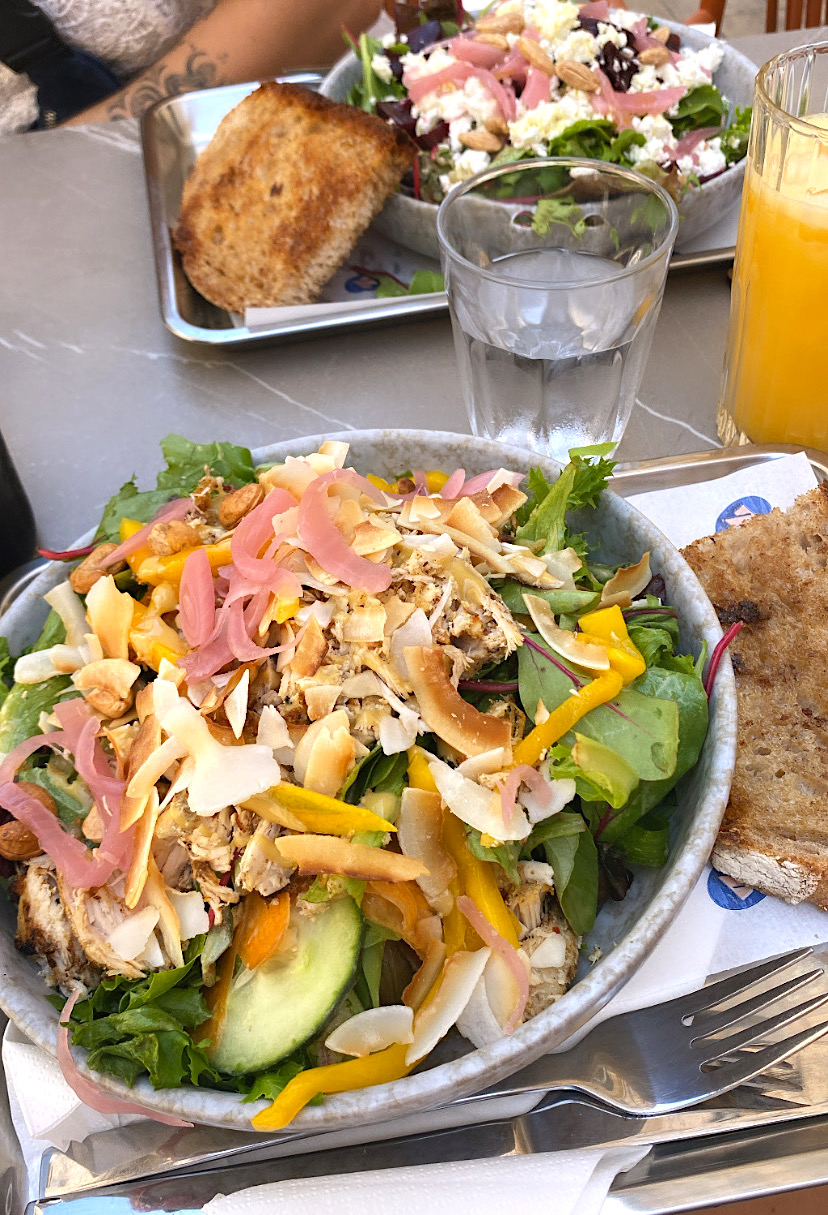 Zephyr cafe Marseille salade 