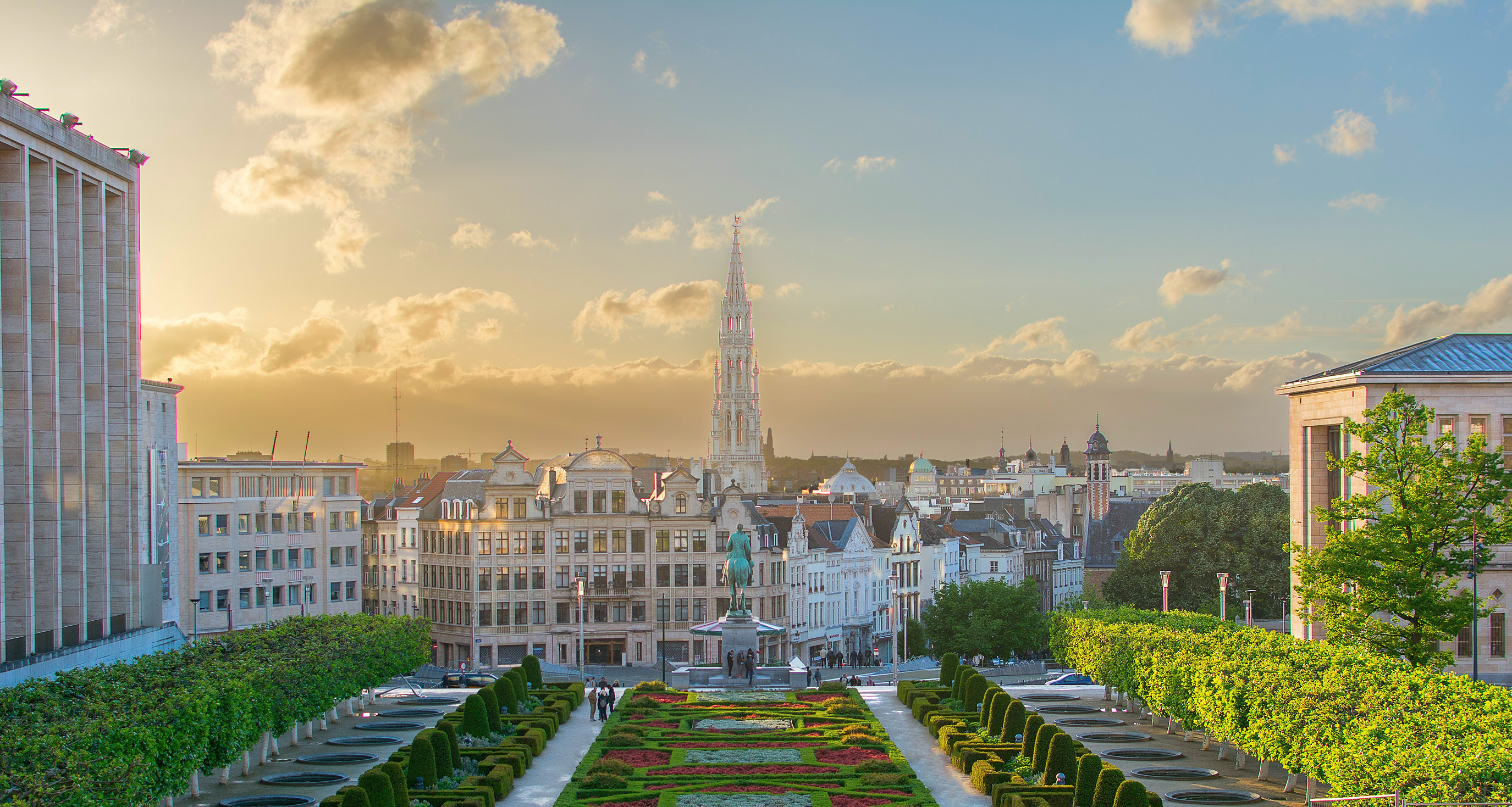 Mont des Arts à Bruxelles