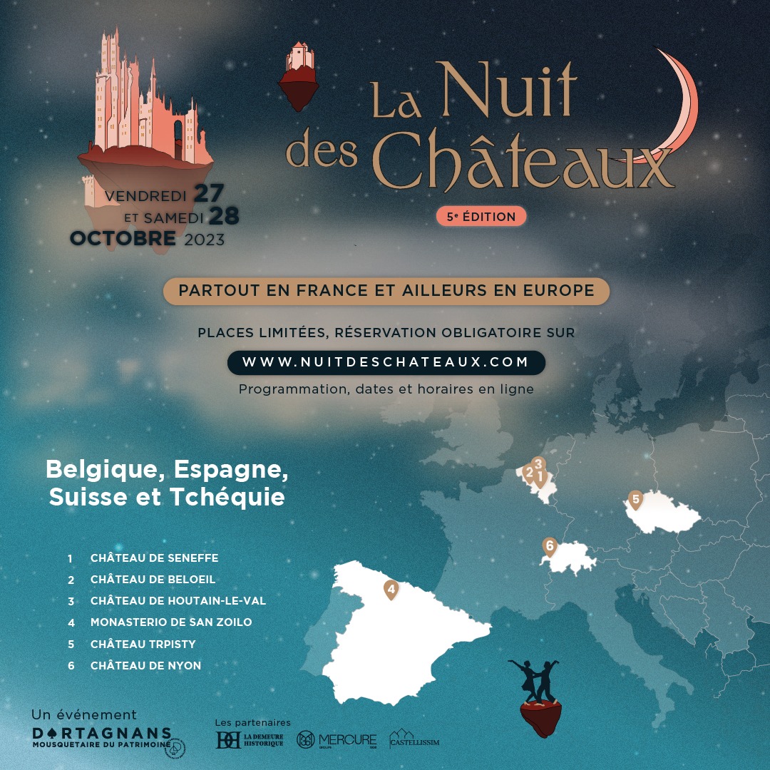 Nuit des Châteaux PACA 2023