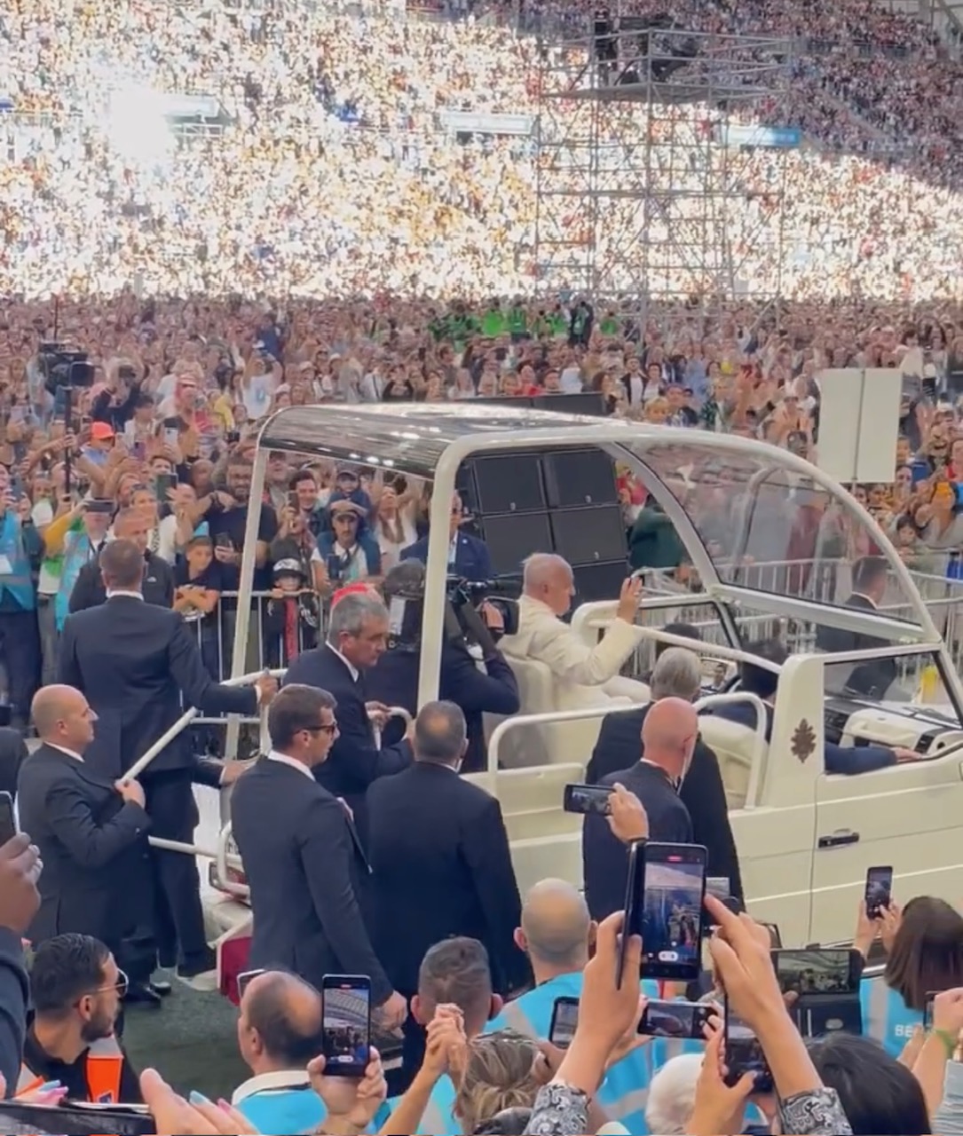 Pape François 1er Marseille - Ezio Cairoli ©