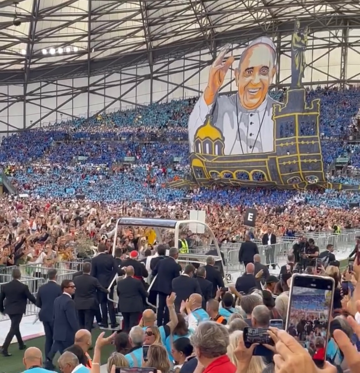 Pape François 1er Marseille - Ezio Cairoli ©