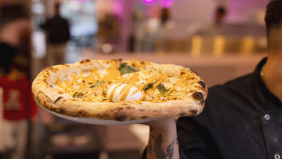 Une pizza sicilienne à tomber comme en Italie ? C'est chez Mat ...