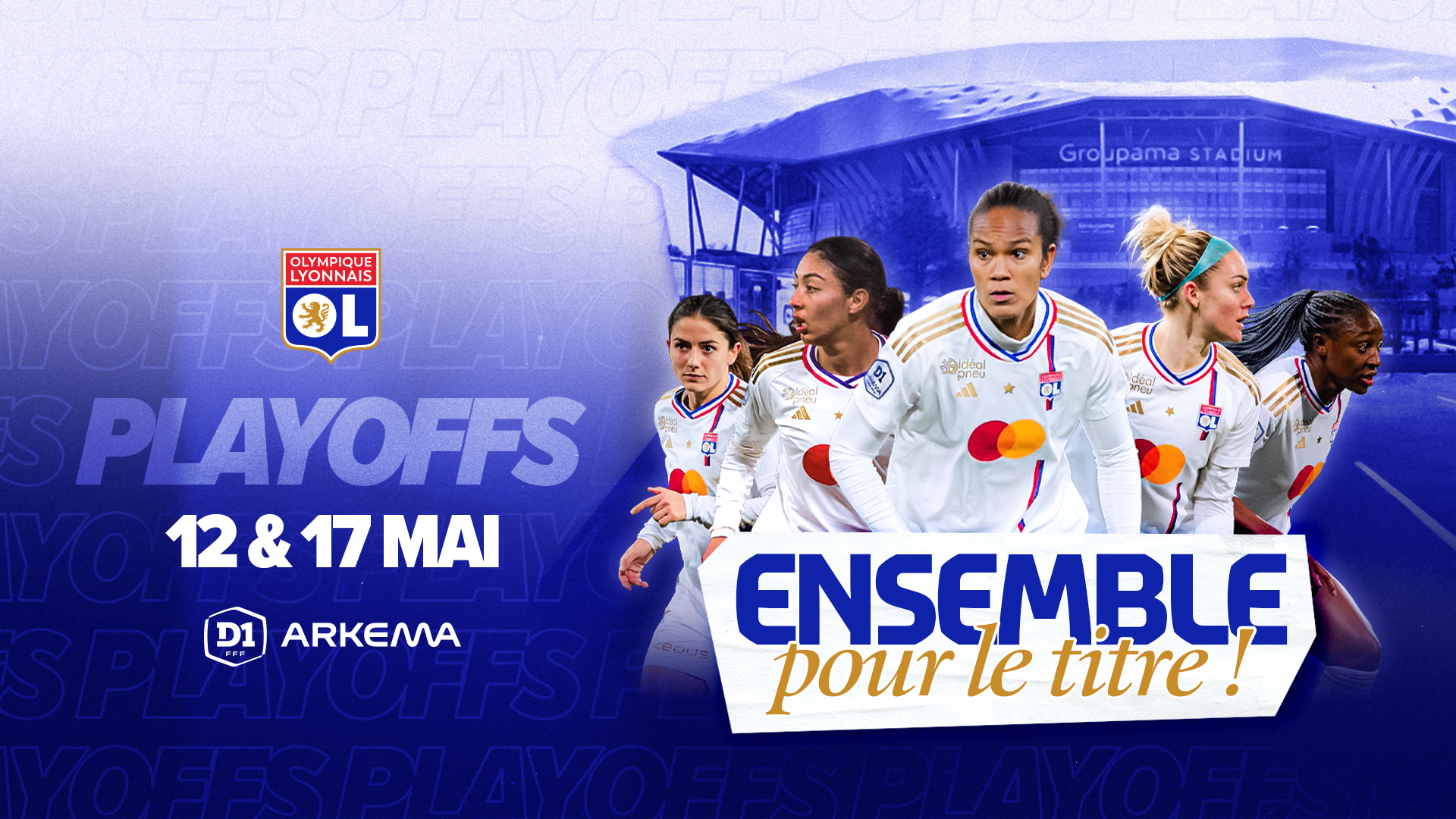 ol féminin lyon playoffs