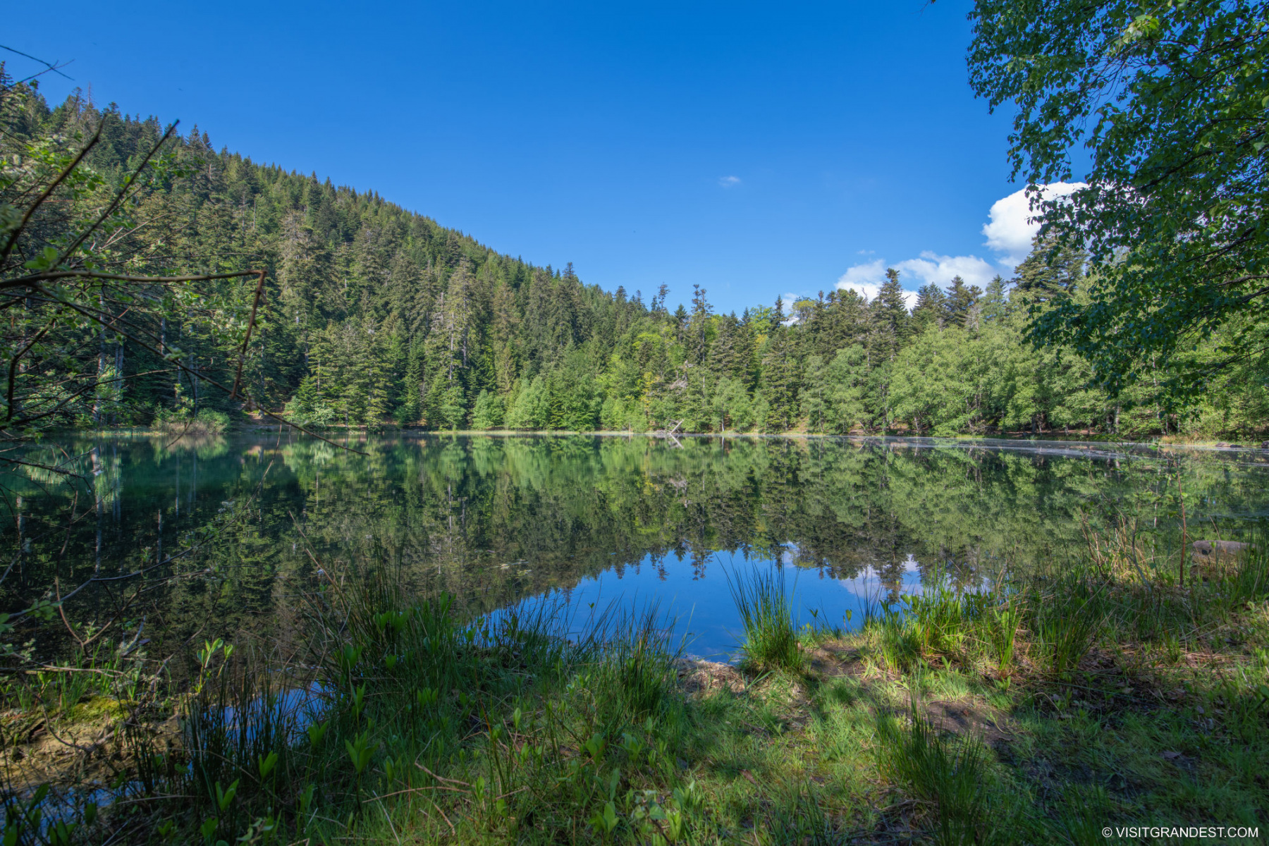 lac de la maix vosges alsace