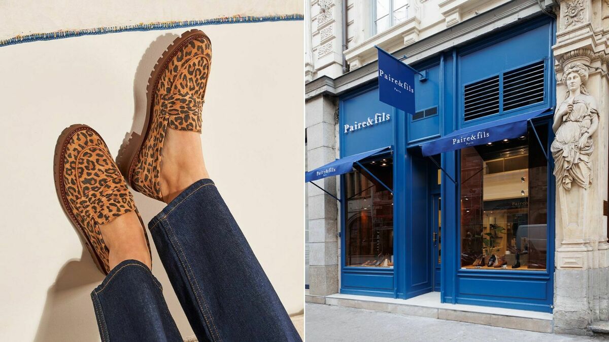 The shoe brand Paire & Fils places its highend shoes in the heart of