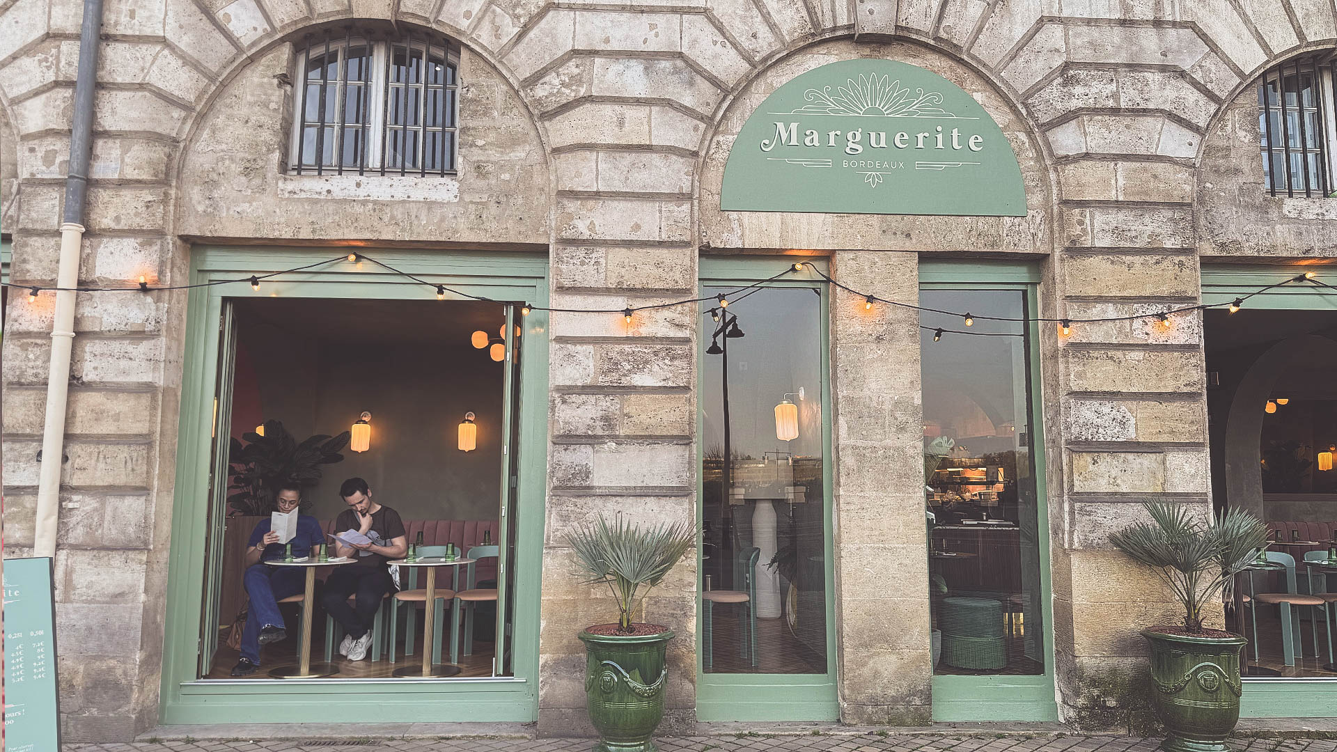 restaurant marguerite bordeaux vintage groupe