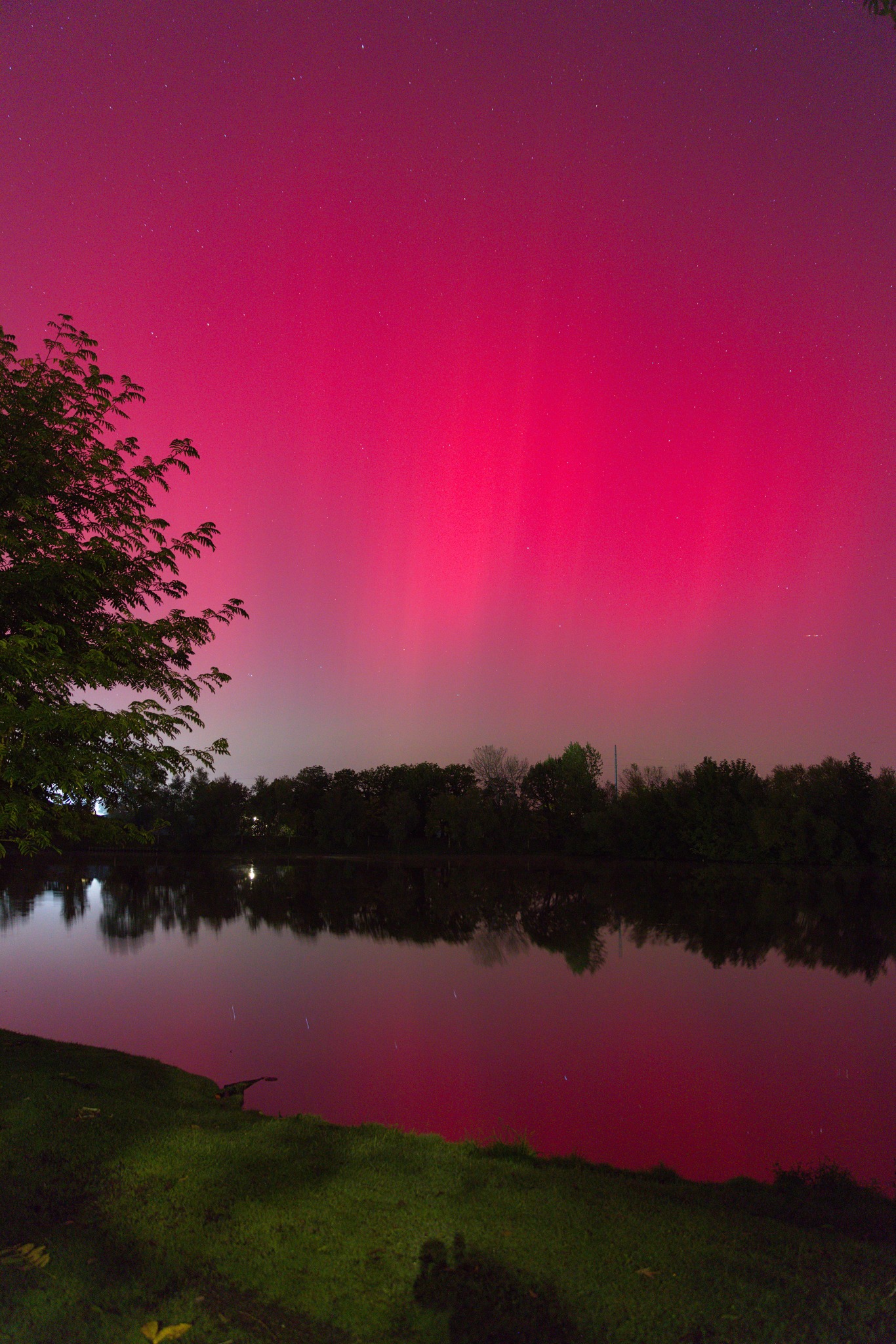 aurores boreales bassens gironde