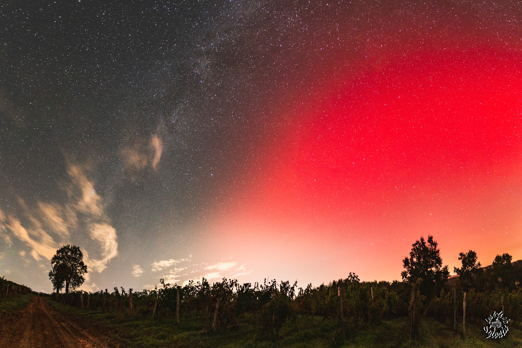 aurores boreales gironde photos