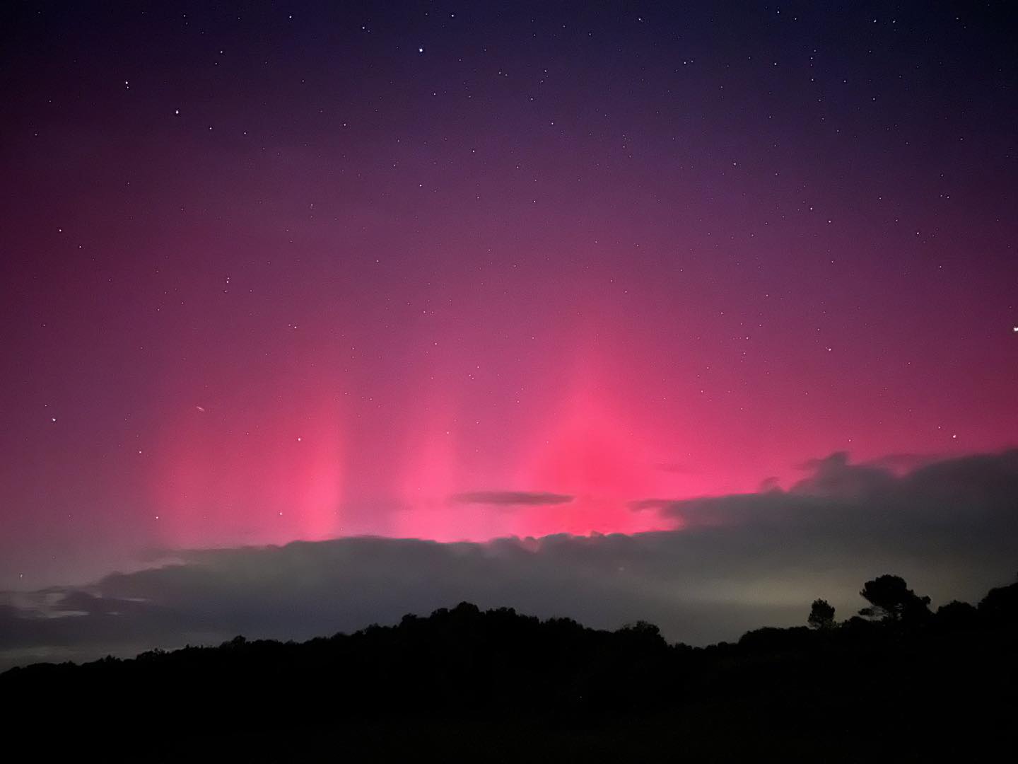 aurores boreales gironde