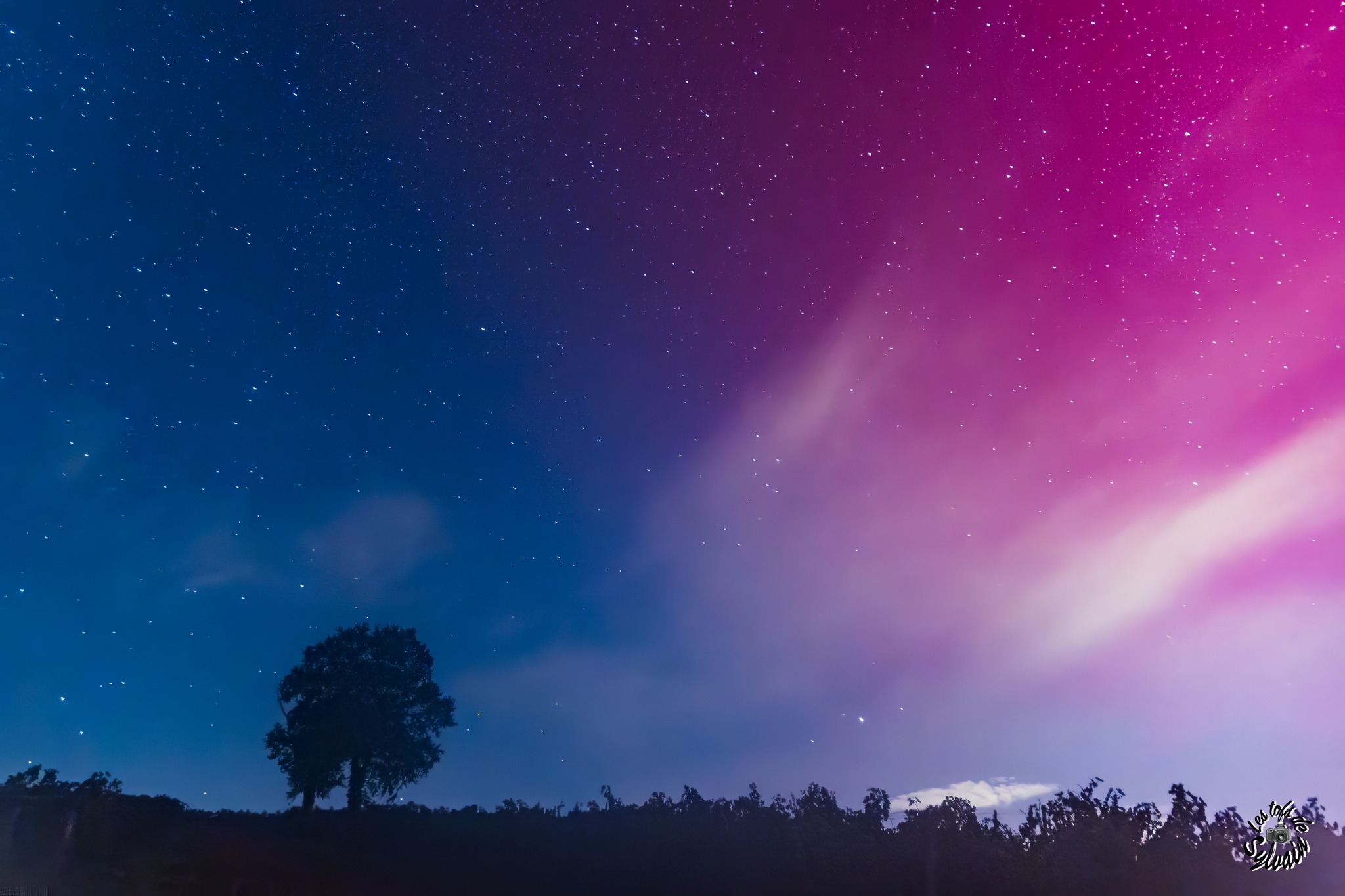 aurores boreales gironde haux