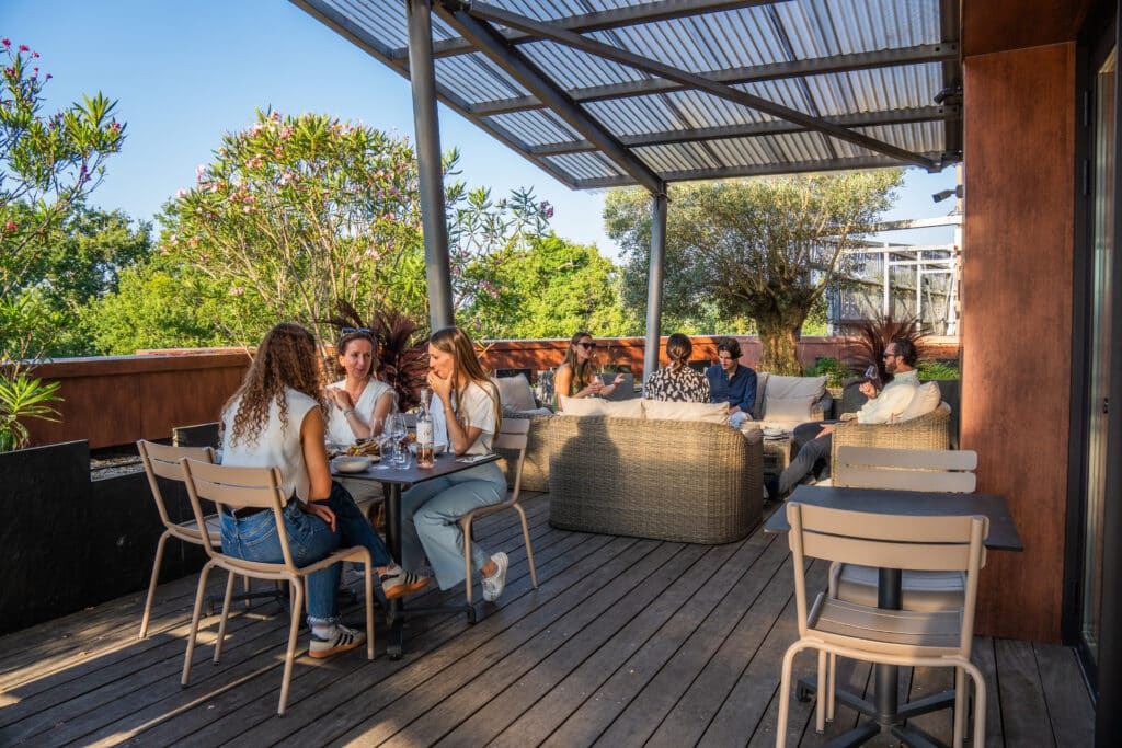 o bistroy merignac rooftop restaurant spa