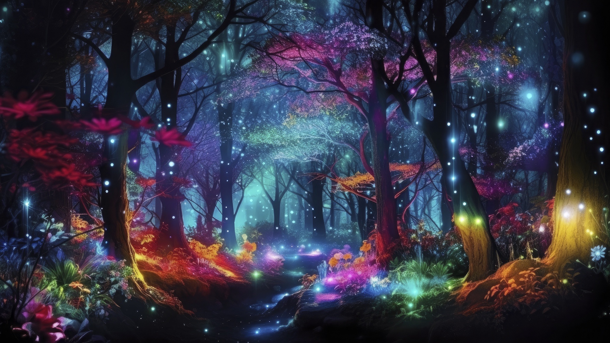 vecteezy-a-beautiful-fairytale-enchanted-forest-at