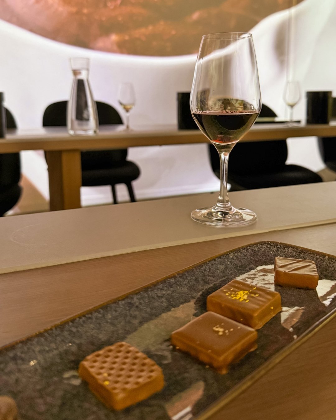 le vin et le chocolat