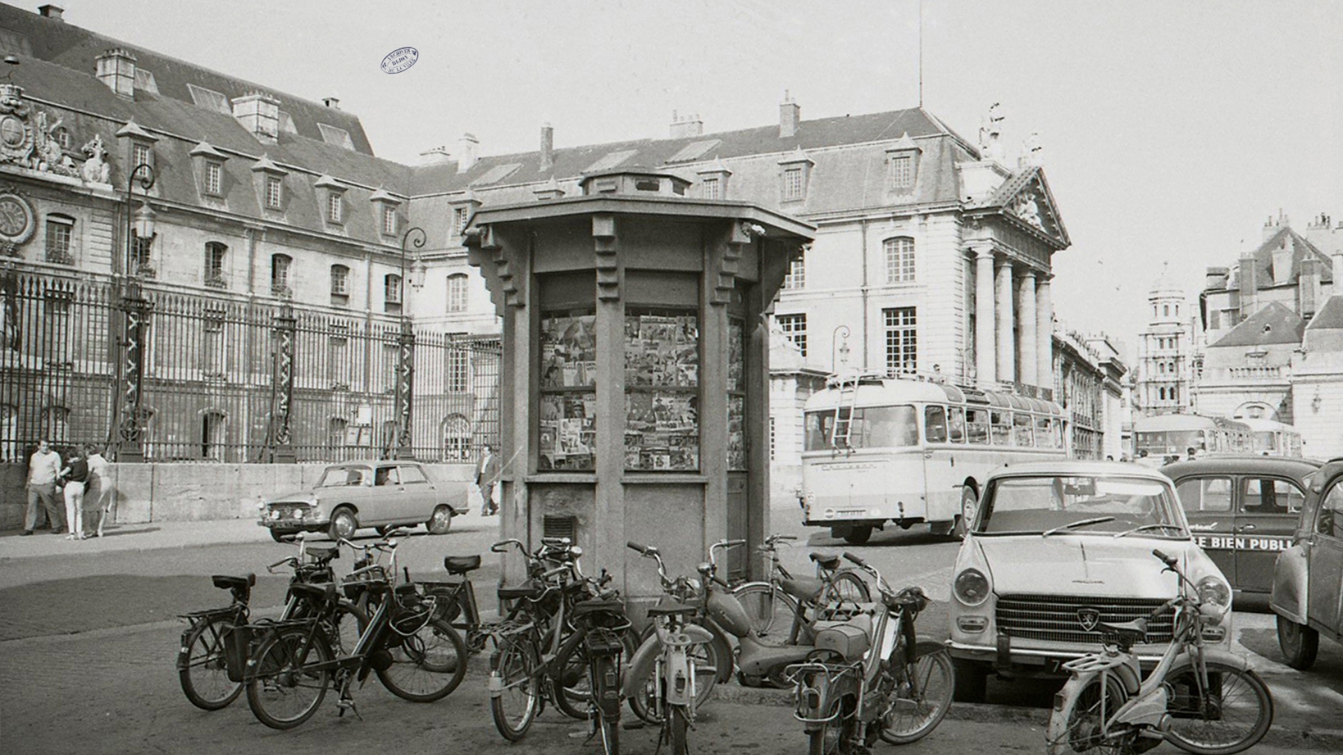 La place de la libération en 1970