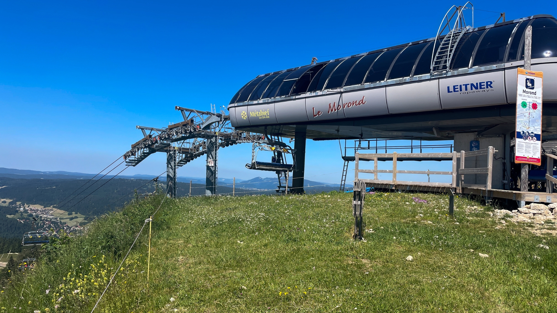 télésiège du Morond à Métabief