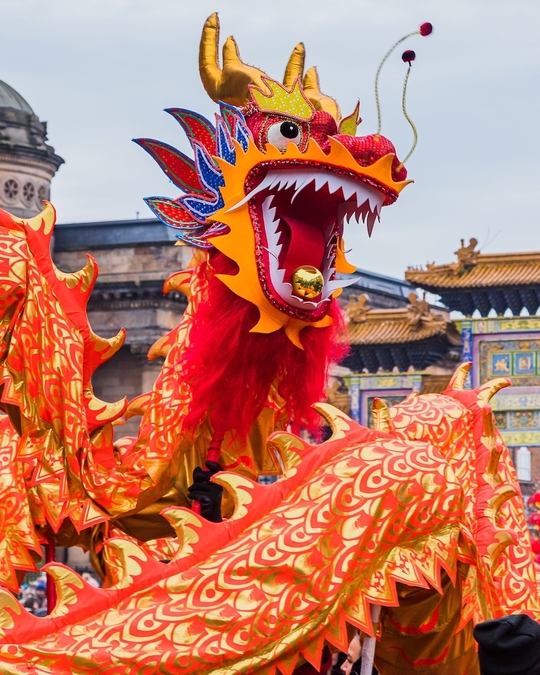 Nouvel an asiatique : danses du lion — No Made In