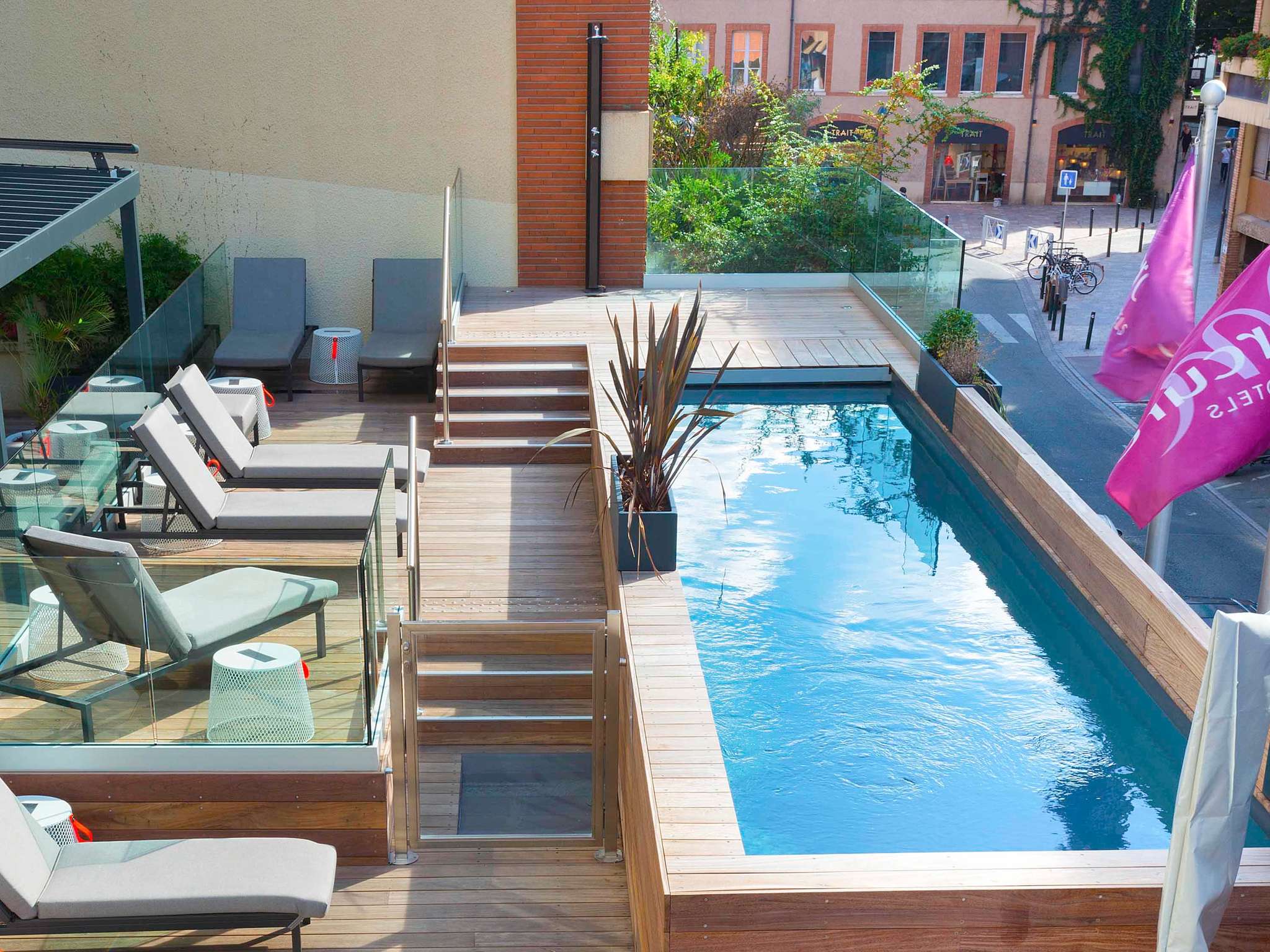 hotel mercure saint-georges toulouse rooftop piscine