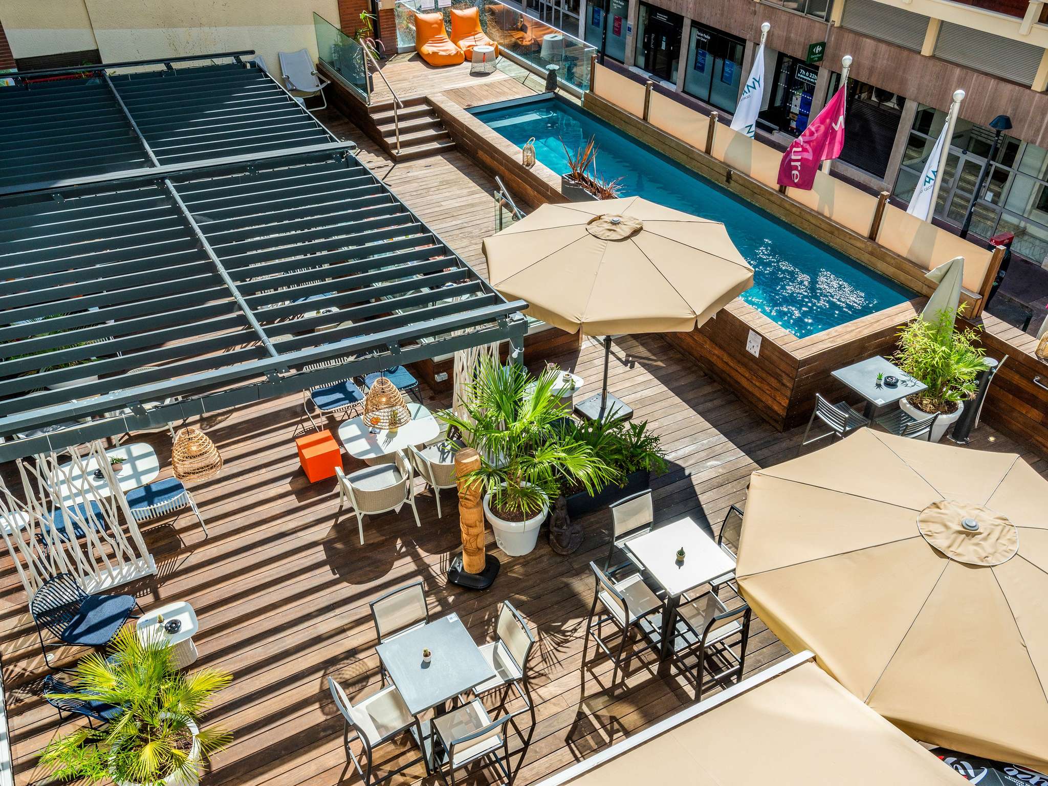 hotel mercure saint-georges toulouse rooftop piscine