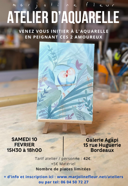 atelier aquarelle bordeaux