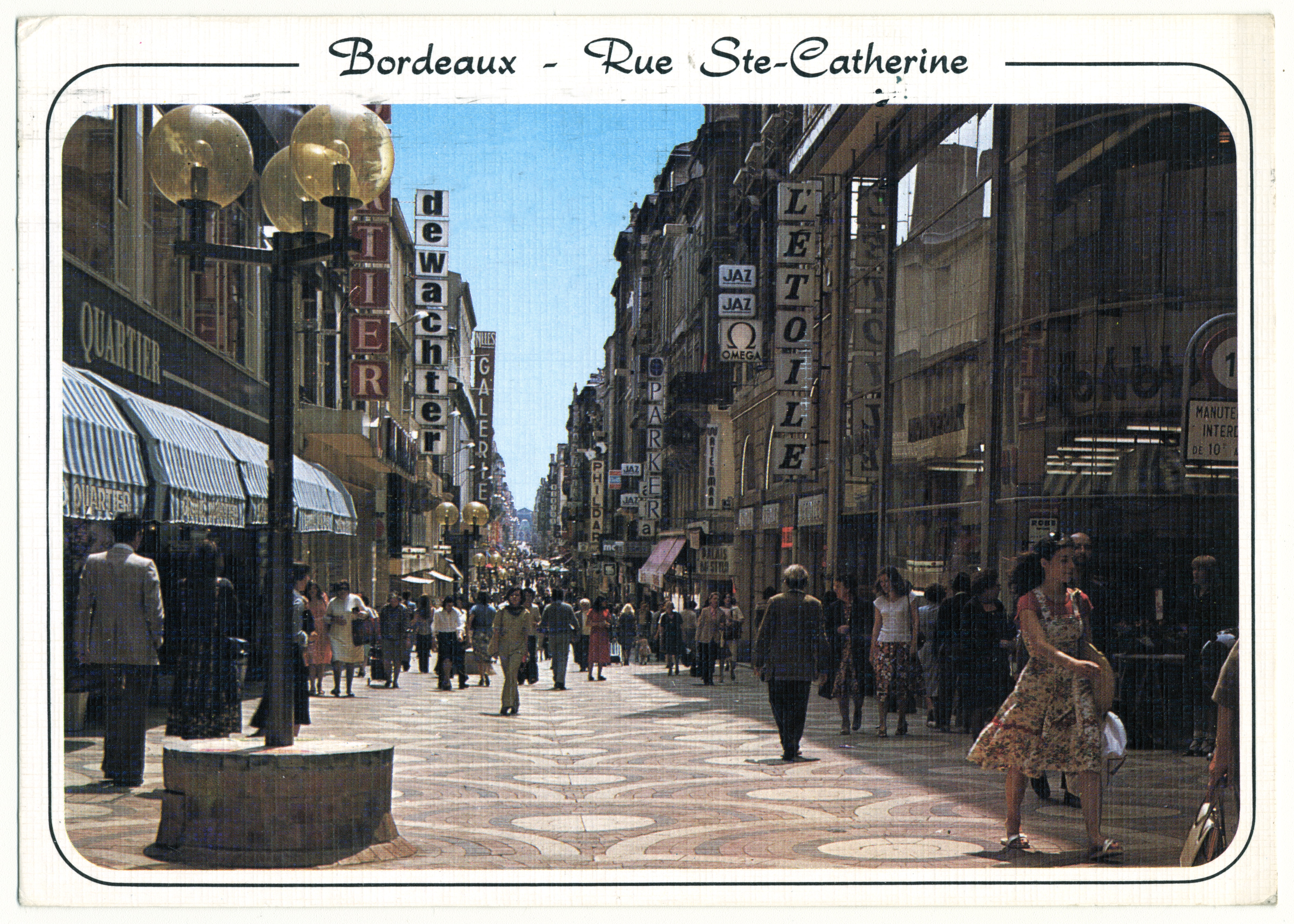 Attention all nostalgic souls, lovers of lost photos and bygone eras: here is a unique and illustrated selection of old Bordeaux.