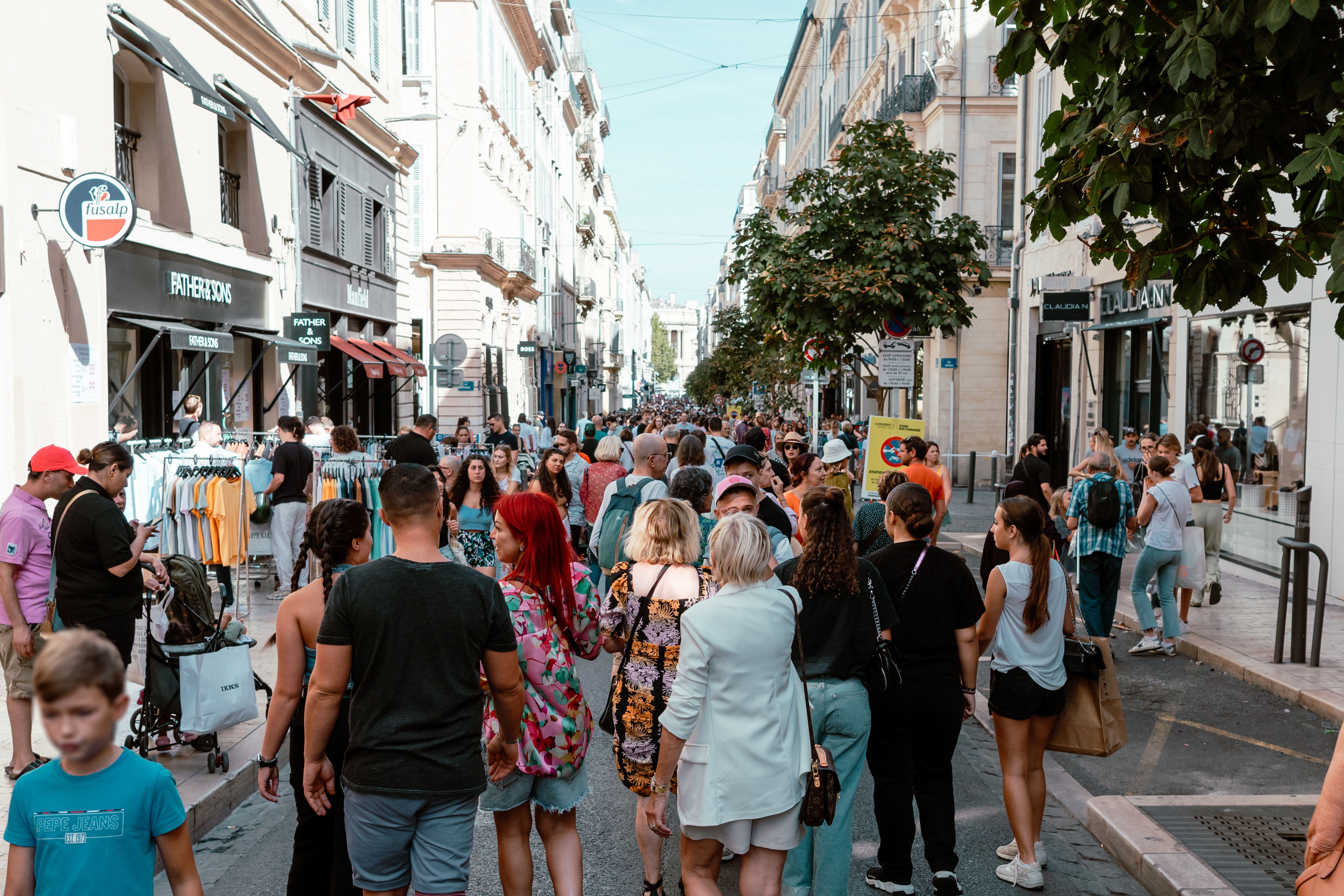 braderie des commerçants marseill