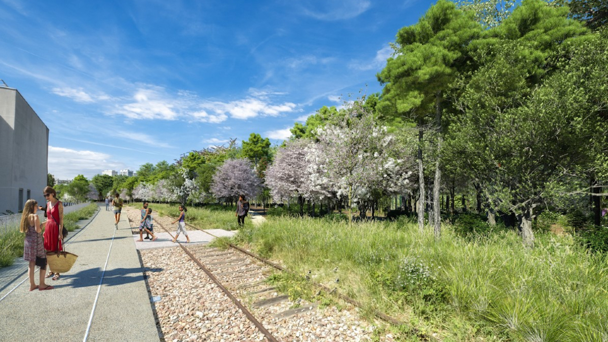 EN IMAGES. Voici à quoi va ressembler le bois de Charonne sur la Petite Ceinture bois-de-charonne-petite-ceinture-paris