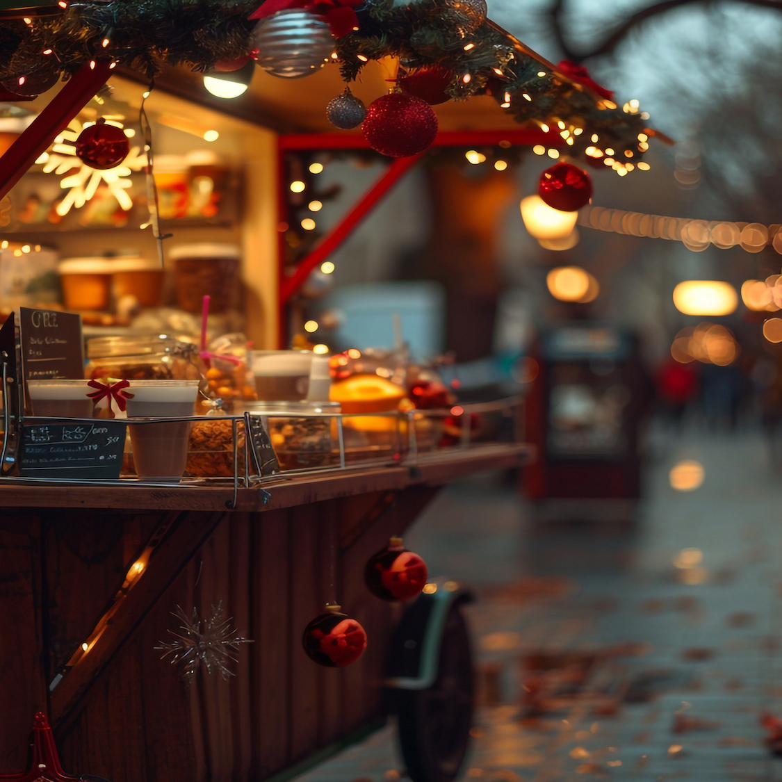 vecteezy-a-christmas-market-with-a-wooden-cart-and