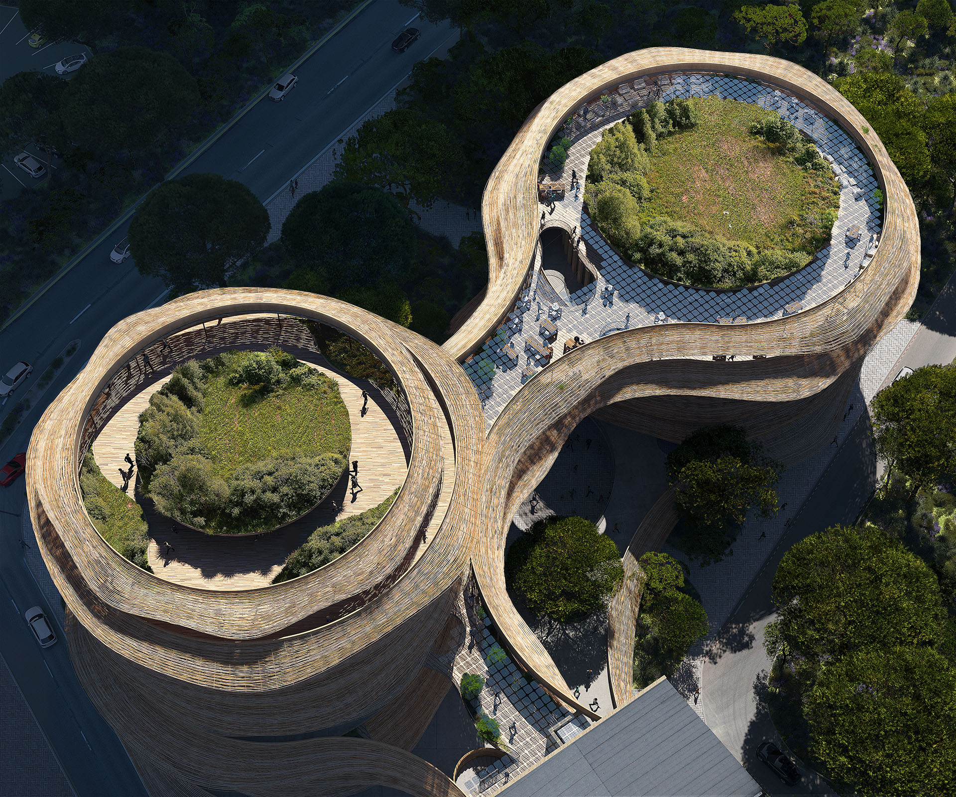 Oasis le projet architectural spectaculaire du quartier Ovalie à Montpellier Le Bonbon