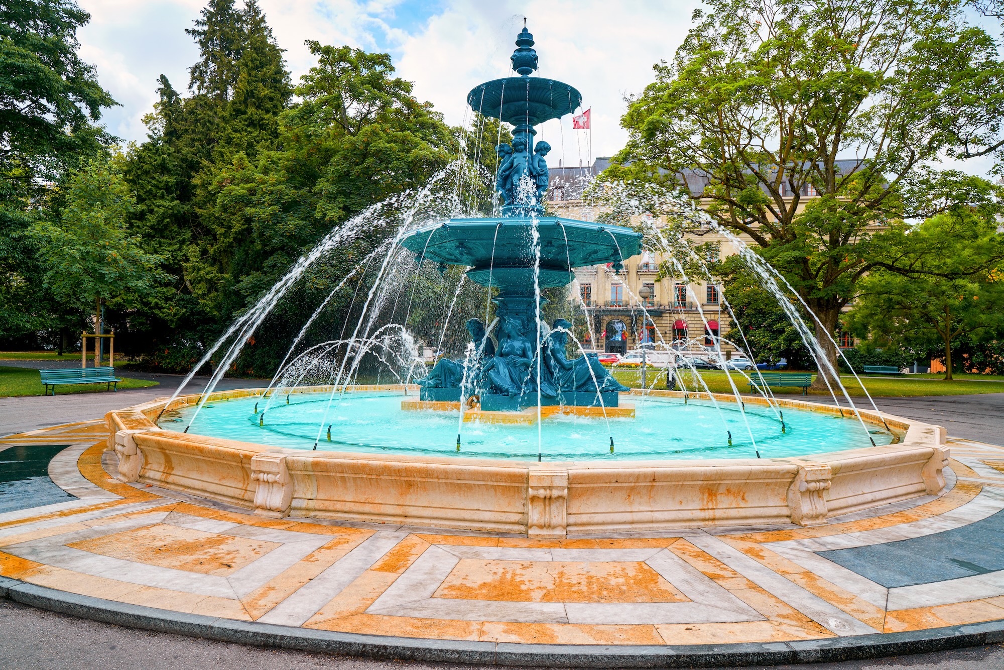 jardin anglais genève