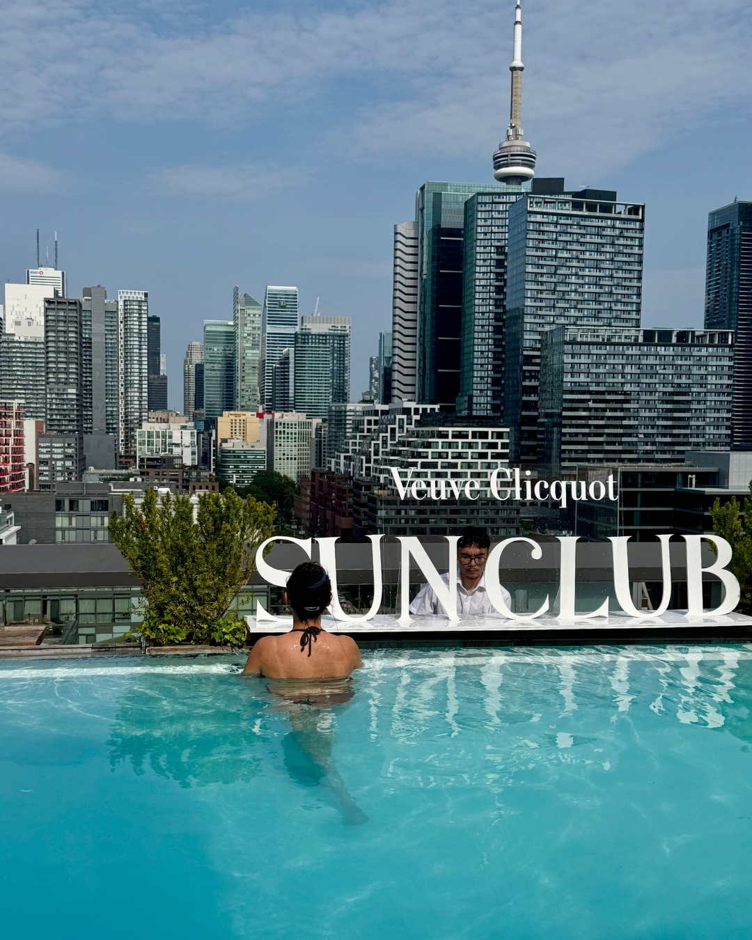 Piscine en Rooftop à Toronto