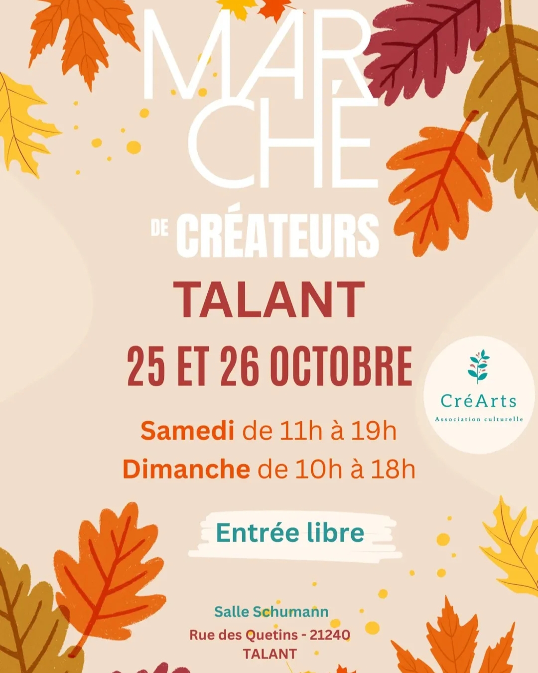 marché de créateurs à Dijon