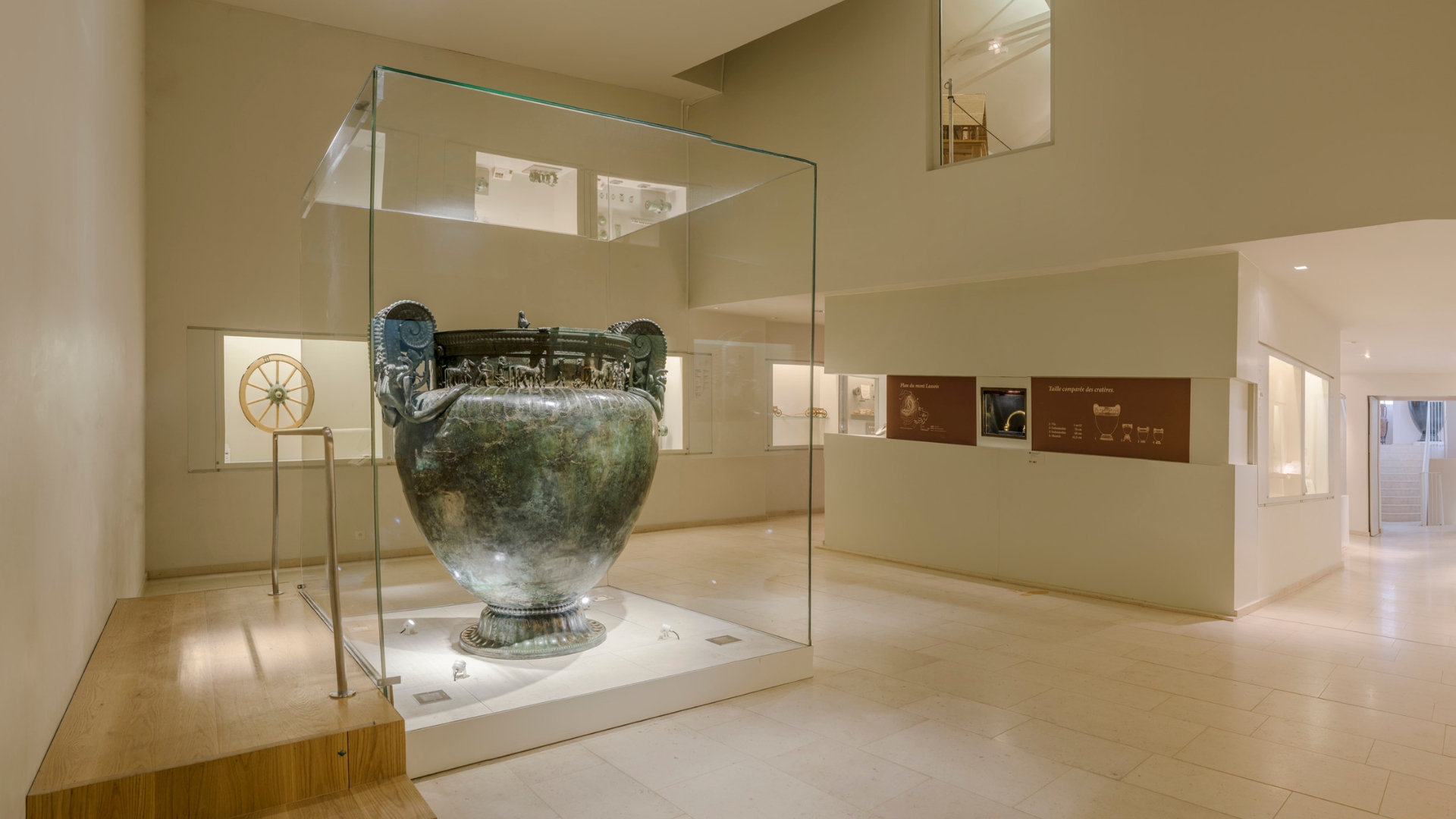 Le tombeau de la Dame de Vix près de Dijon