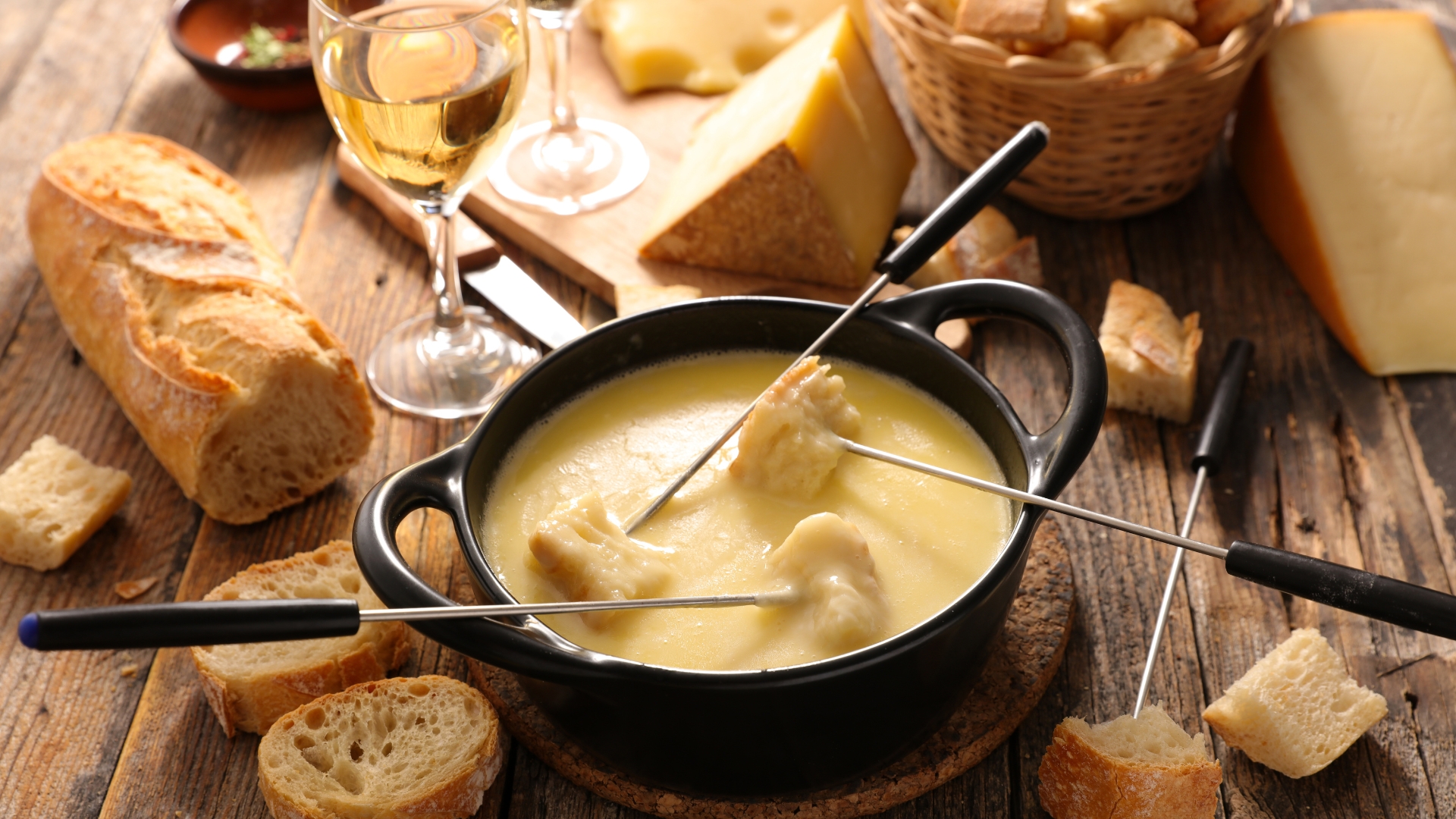 fondue au comt&eacute; jura dijon recette