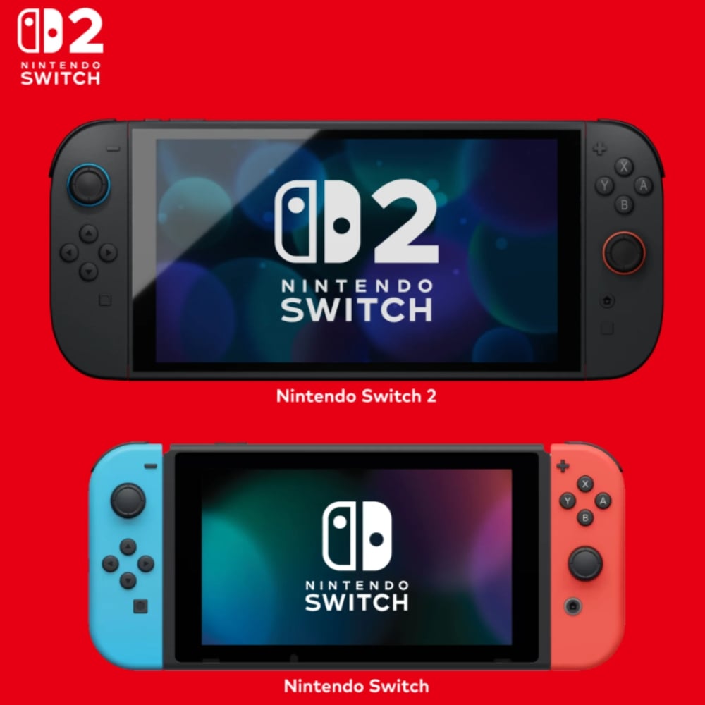 difference between the old and new Nintendo Switch gaming console