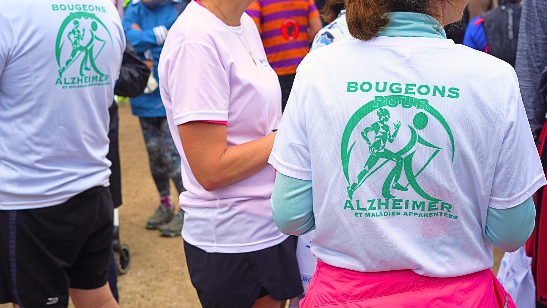 t-shirt course bougeons pour Alzheimer 