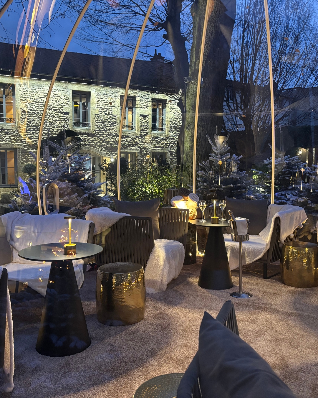 Bulles La Cloche Jardin Hiver Cocooning 