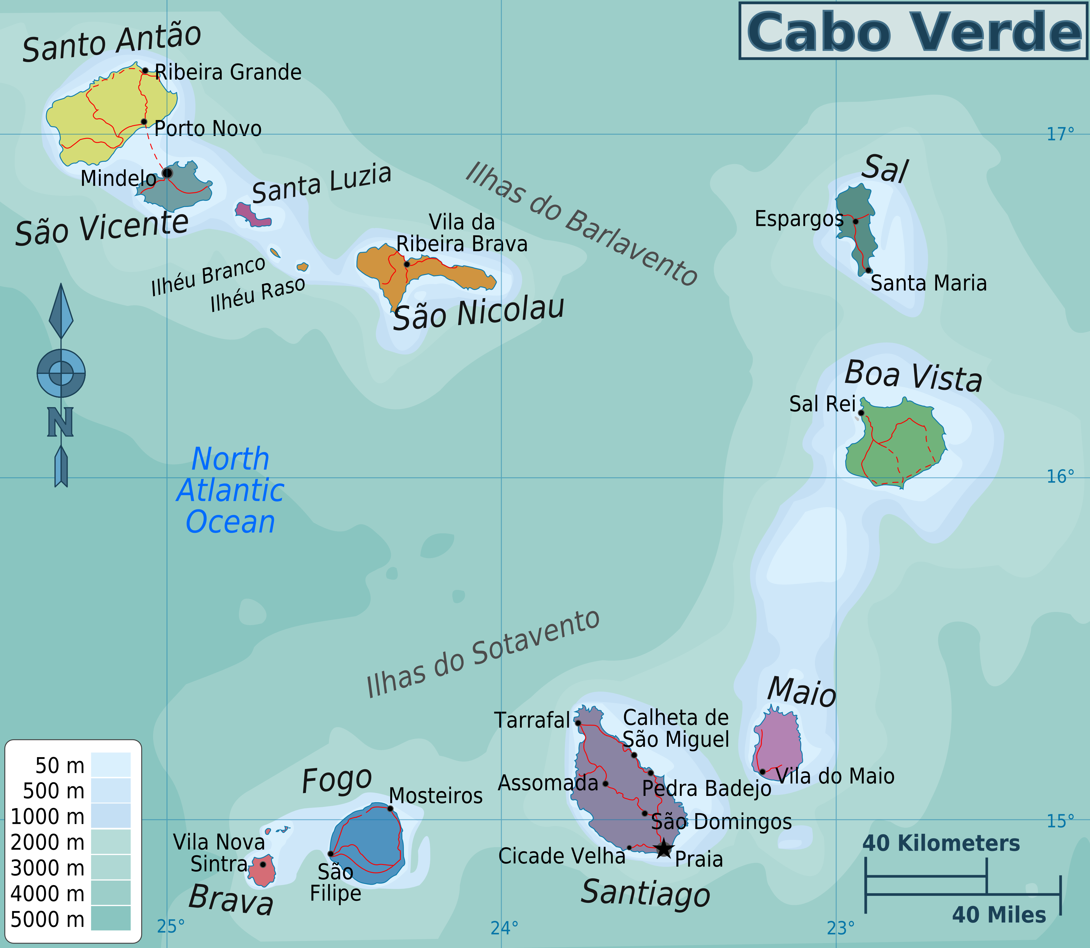 Cape Verde islands